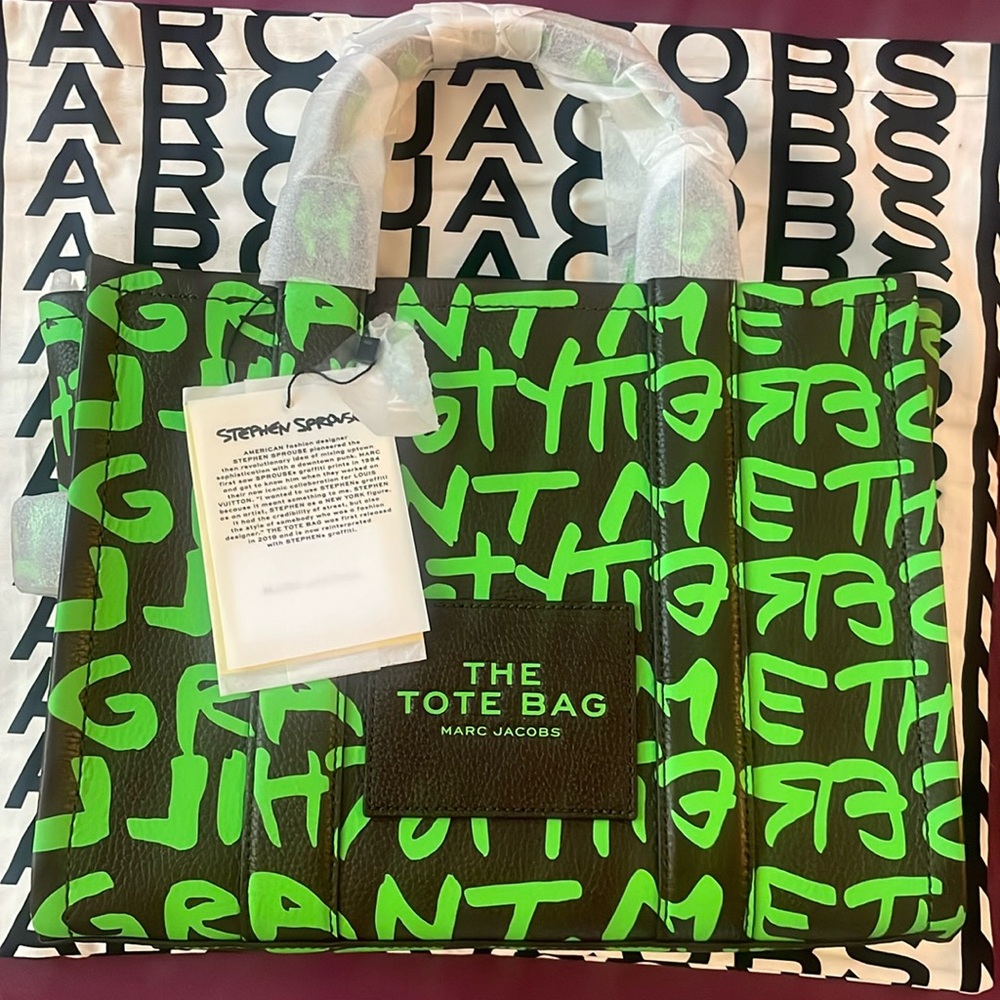 NWT Marc Jacobs Sprouse Tote Bag